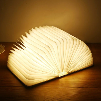 Lampada LED BookGlow - Una luce che prende forma