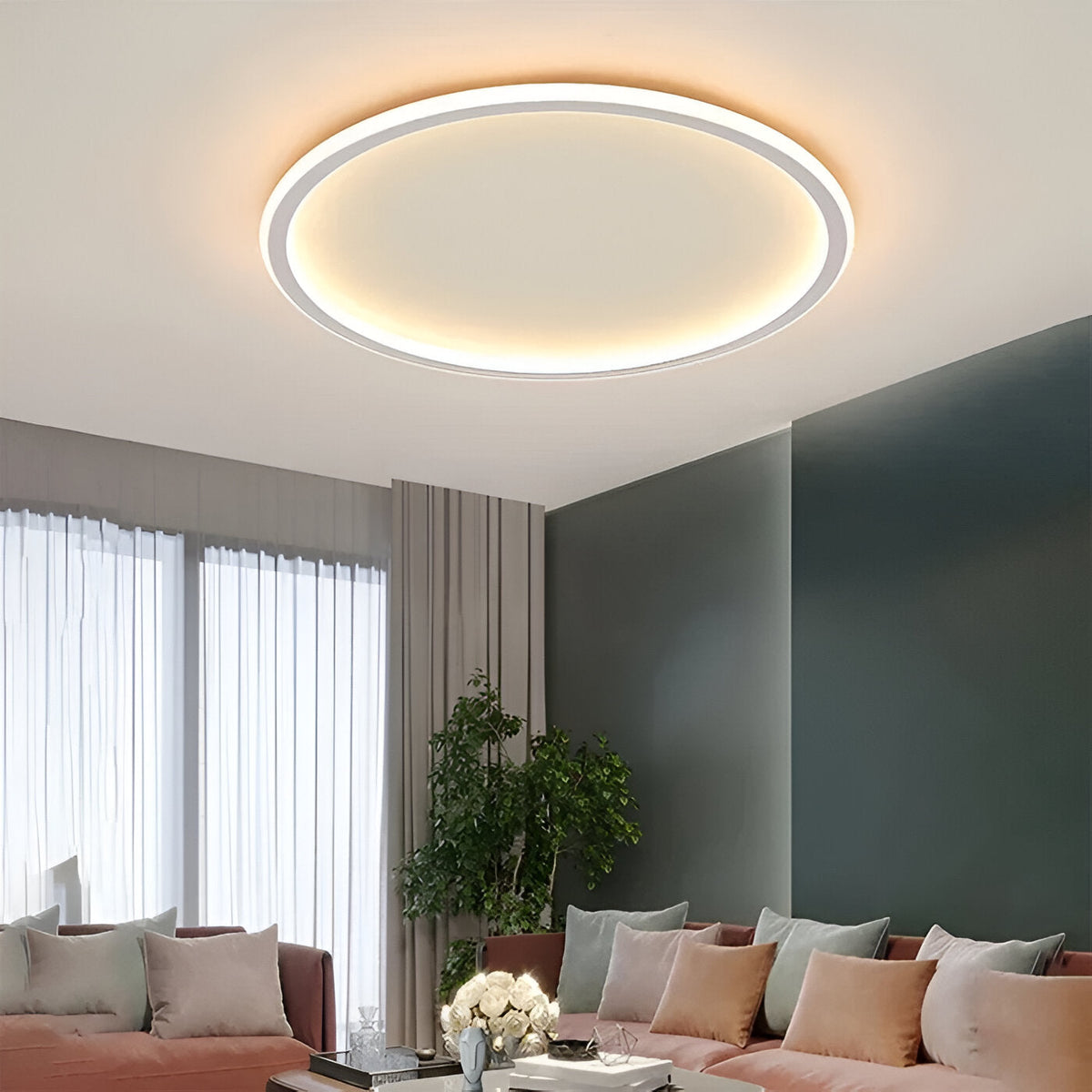 Ultradunne moderne plafondlamp - Stijlvolle ledverlichting