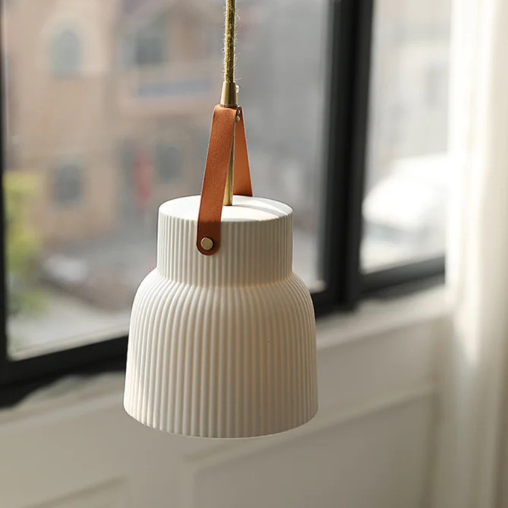 Nordic Ceramic Pendant Light Ø16 cm
