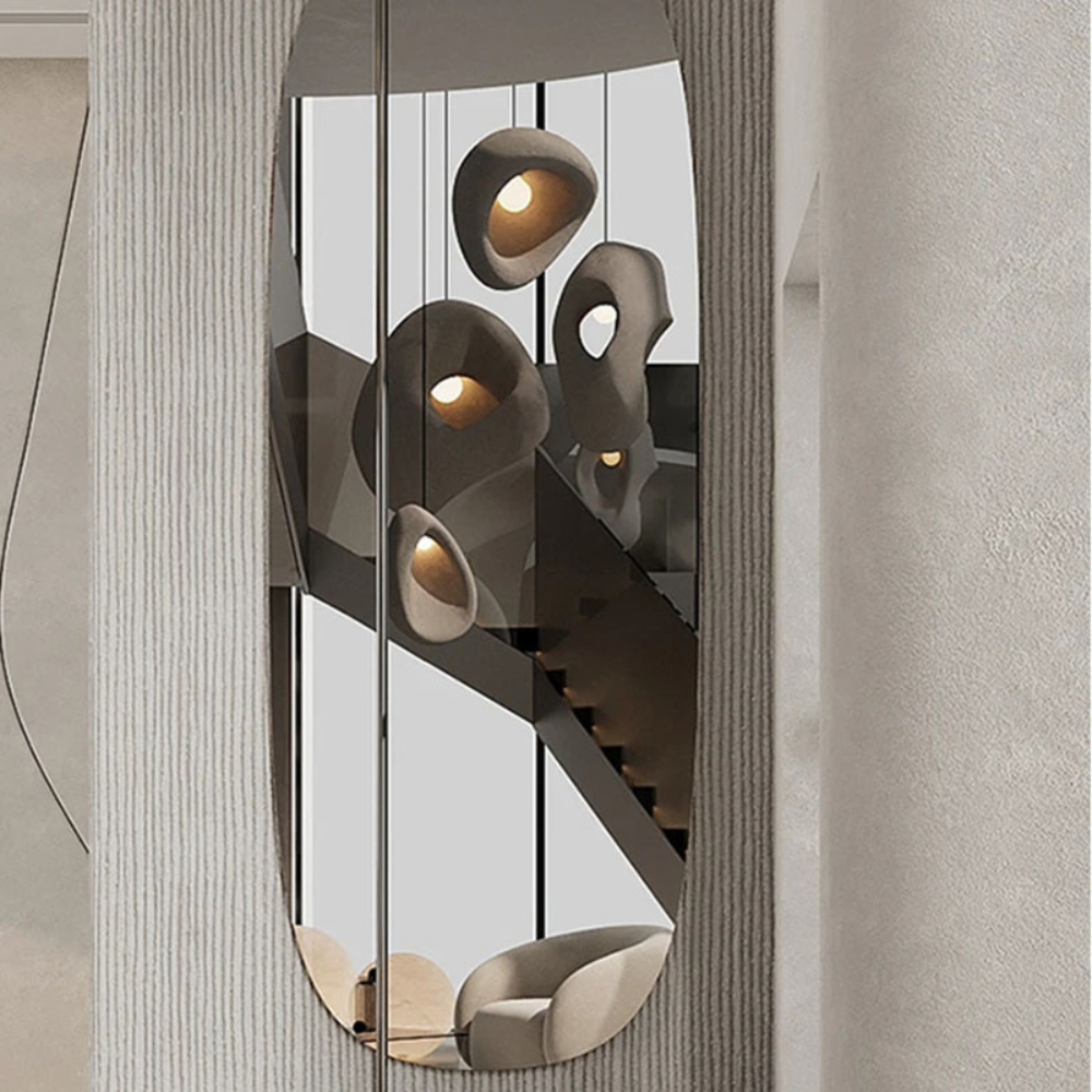 Pendant Light with Organic Style and Warm Light