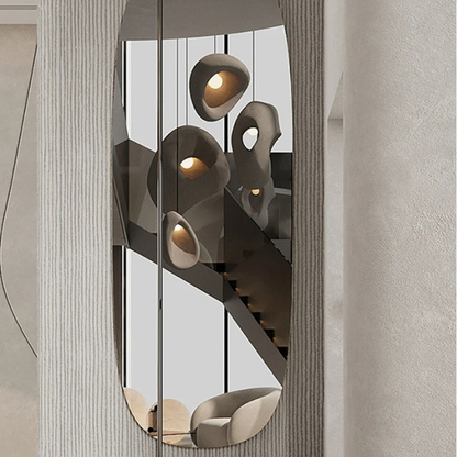 Pendant Light with Organic Style and Warm Light