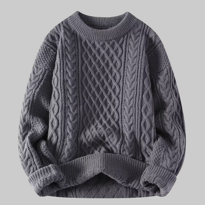 Maglione da donna con scollo rotondo – senza tempo e confortevole