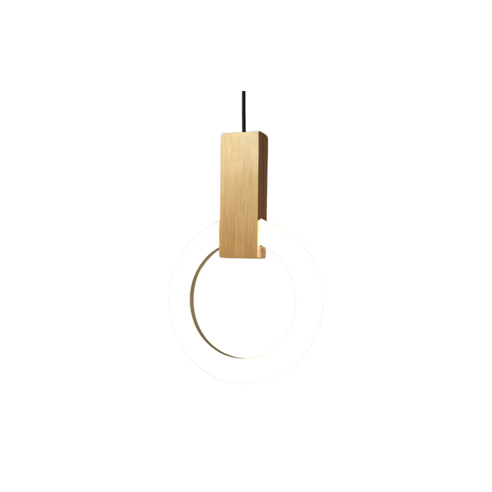 Élégante suspension avec LED pour une ambiance intemporelle