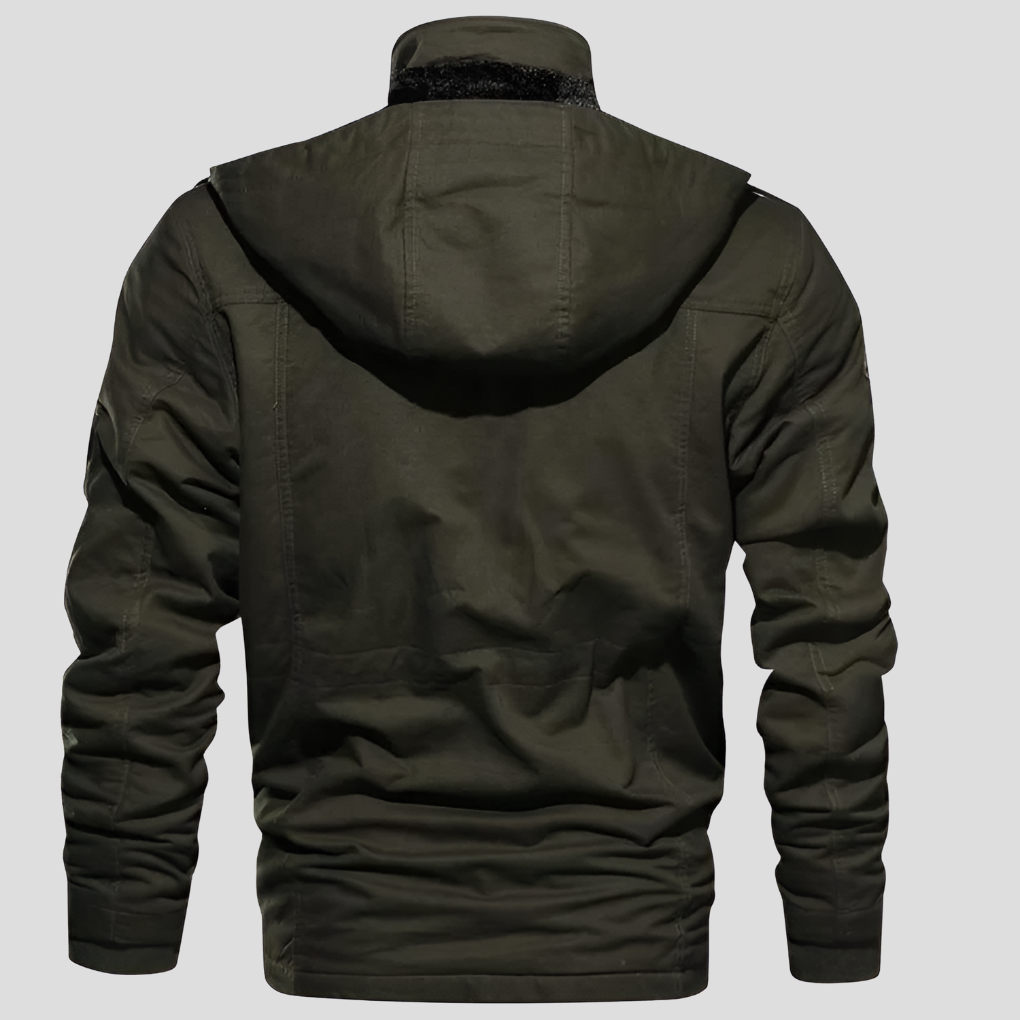 Robust Men's Jacket, Windproof and Warm