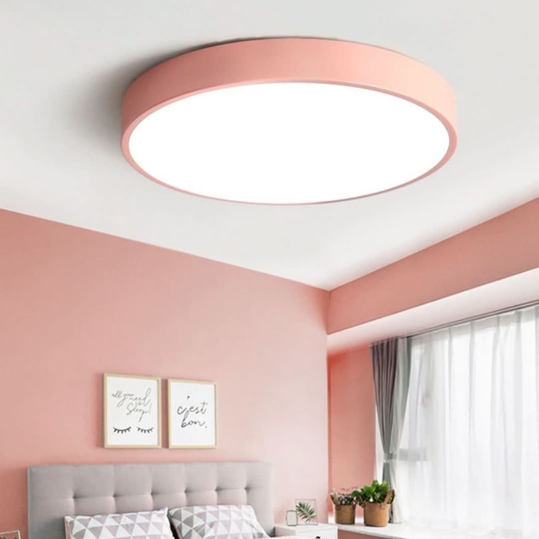 Morandi Modern Round LED Ceiling Light