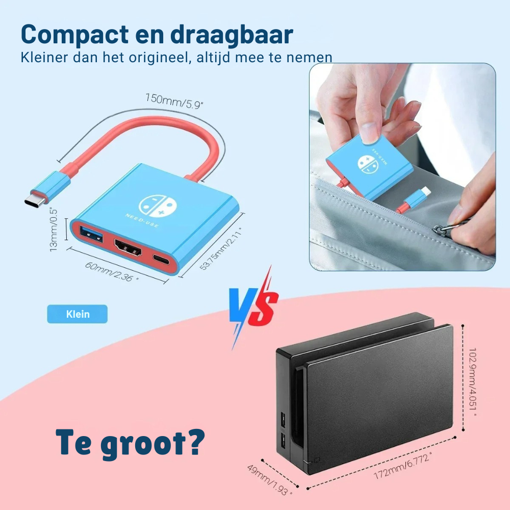 GameLink Pro – 4K USB-C Dockingstation