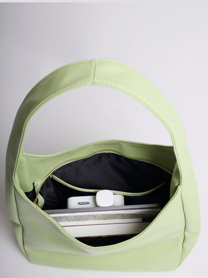 Minimalist Vegan Empty Hobo Shoulder Bag