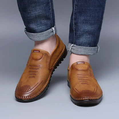 Solaro – Stylish Leather Loafers for Men
