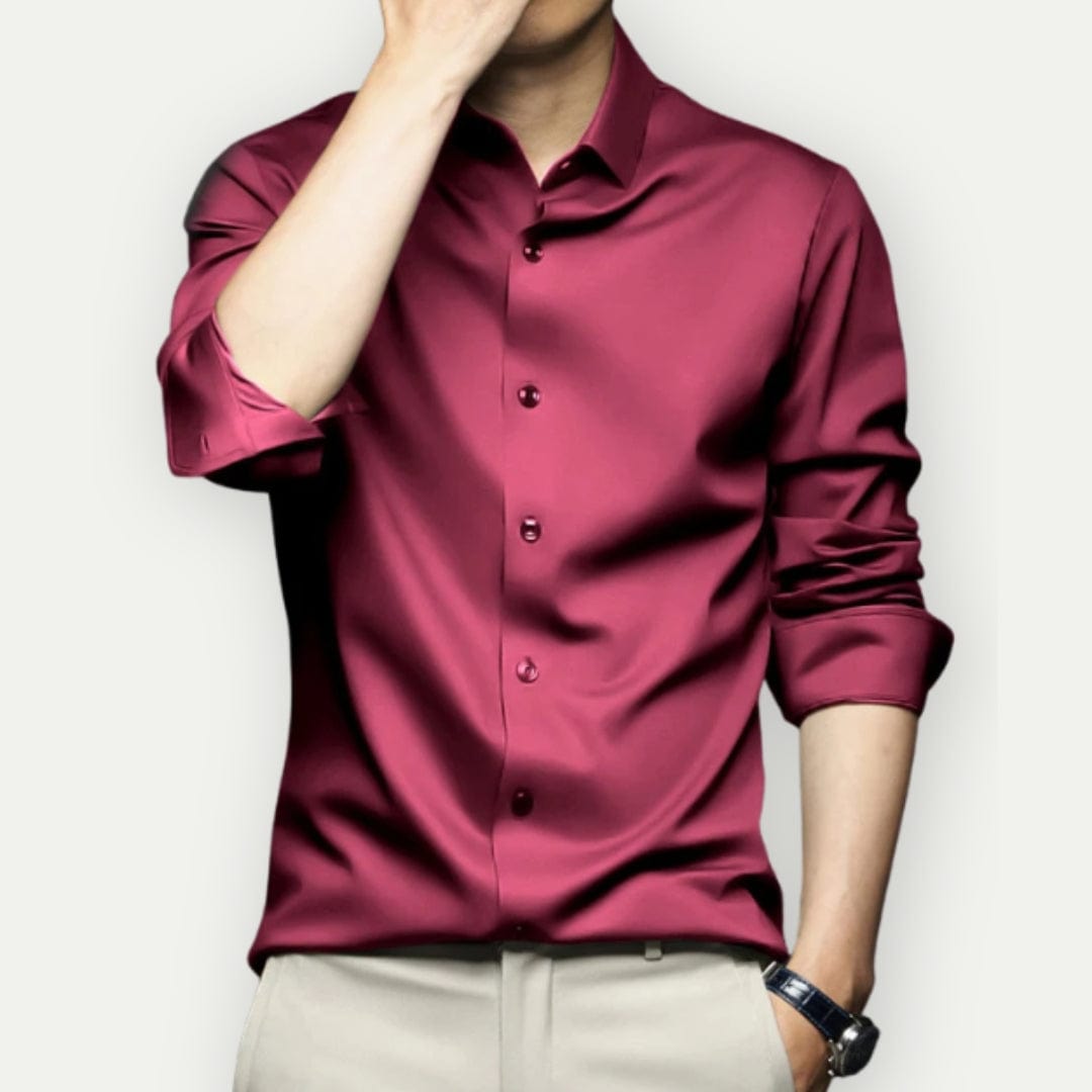 Wrinkle-Free and Iron-Free Men's Shirt - Practical and Comfortable