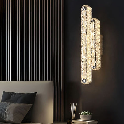 Lumina - dvojitý LED pás s krystaly