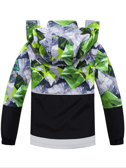 Waterproof Children's Jacket with Detachable Hood - Sammy