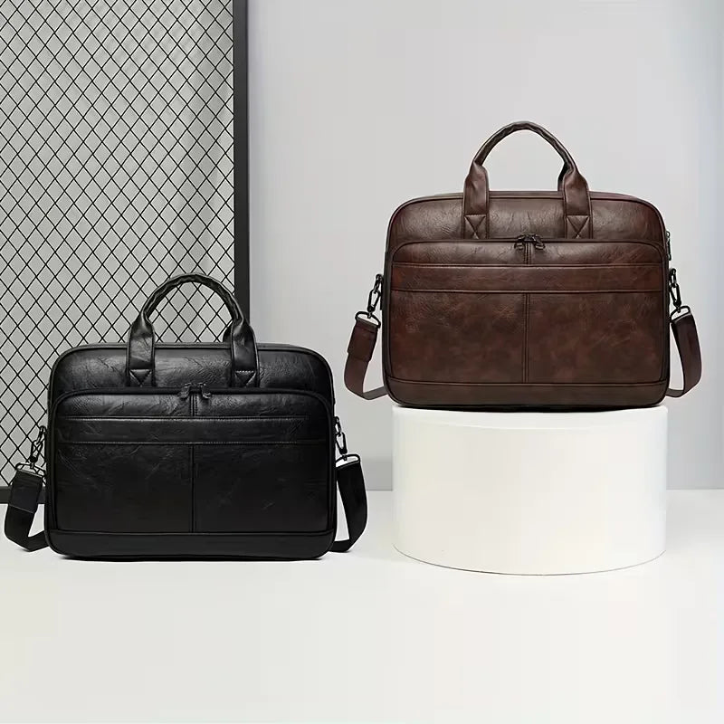 Laptop bag with adjustable shoulder strap