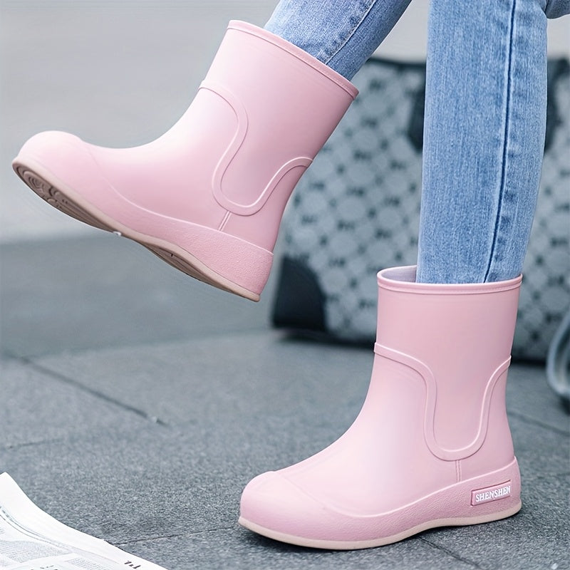 Modieuze waterdichte regenlaarzen voor dames – Perfect voor tuinieren en buitenavonturen
