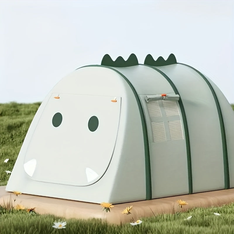 Children's Play Tent in Dinosaur Shape – Foldable and Playful Design