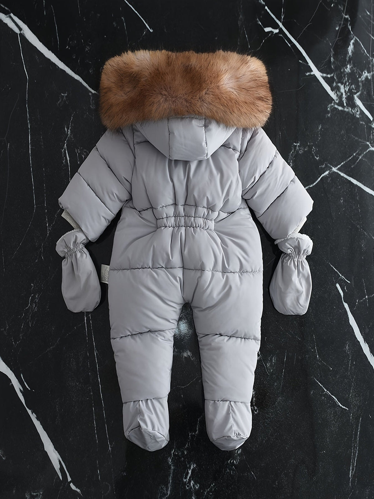 Detský overal Frosty – luxusný zimný overal s kapucňou na chladnejšie mesiace