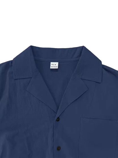 Chemise à manches courtes avec pantalon