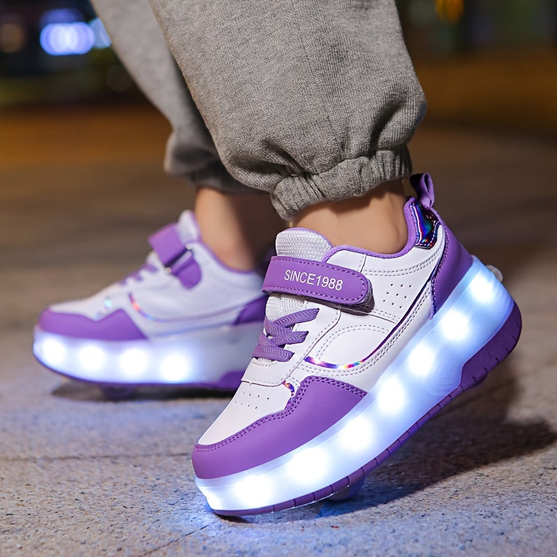 GlowRiders rolschaatsschoenen - Voor kinderen, met lichtshow