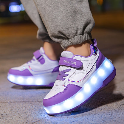 GlowRiders rolschaatsschoenen - Voor kinderen, met lichtshow