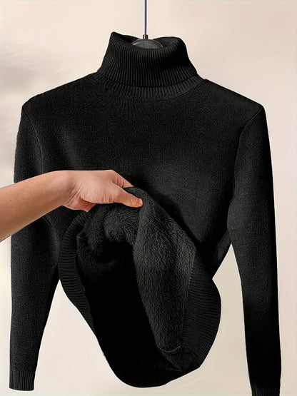 Thermal Turtleneck Jumper - Comfortable and Warm for Cold Days
