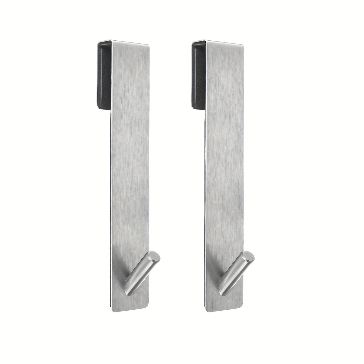 Modern Steel Glass Door Hooks Set – Stylish, Silent and Practical