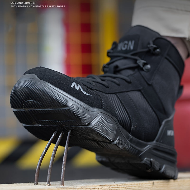 Men's Safety Shoes with Steel Toe – Puncture Resistant and Slip Resistant