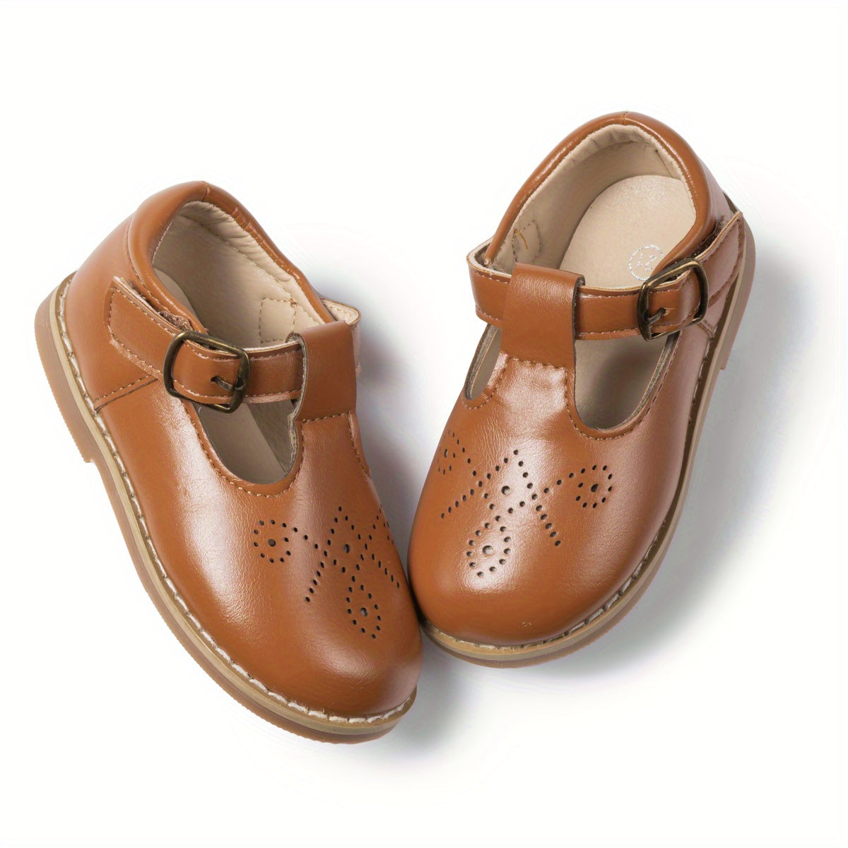 Girls' flat vintage anti-slip casual shoes - Lolli