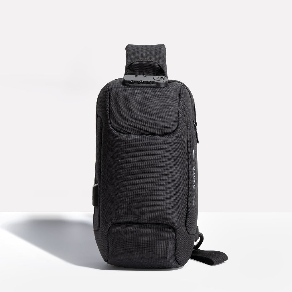 Anti-theft crossbody charging bag