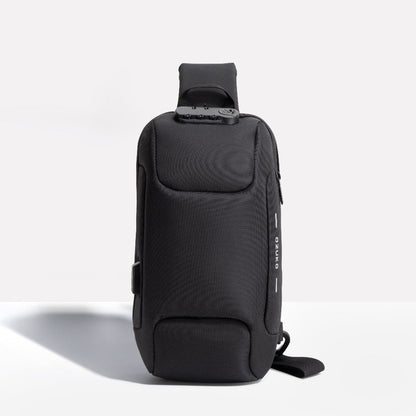 Anti-theft crossbody charging bag