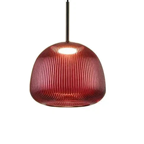 Modern Fusion Pendant Light with LED and Chrome