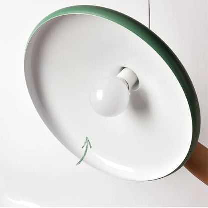 Kuželové kovové závěsné svítidlo Macaron - minimalistické a stylové