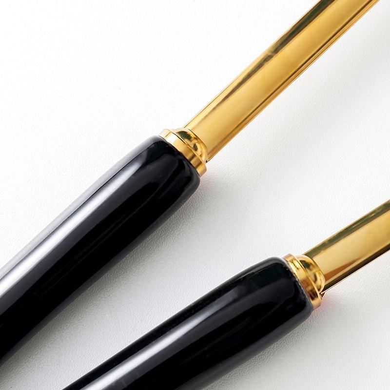 Luxe gouden keukengerei-set - 7-delig met Lattea-standaard