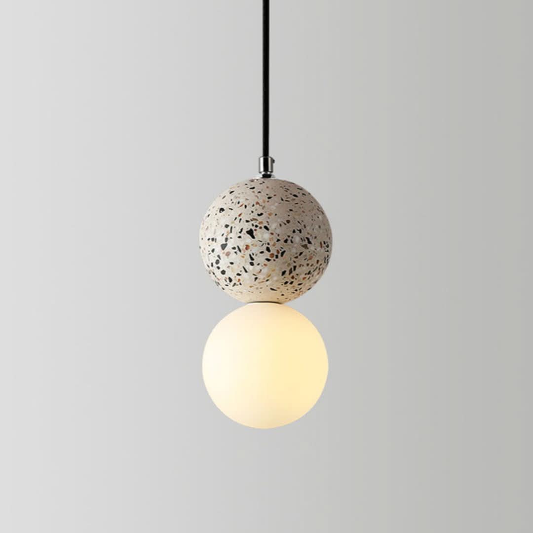 Valentina moderne kuleformet LED-pendellampe
