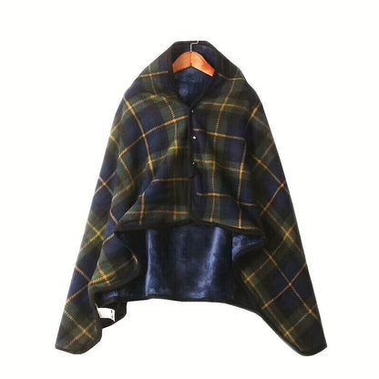 Portable Fleece Blanket – Warm and Comfortable for Home, Work, and Outdoor