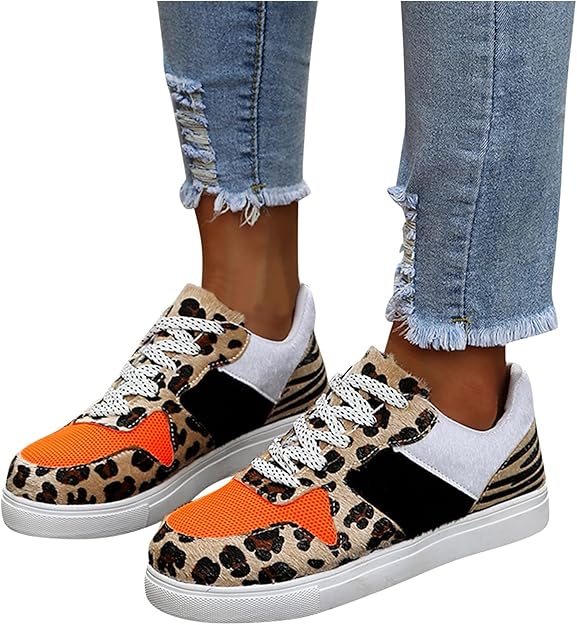 Pump - Comfortable Leopard Print Women's Shoes