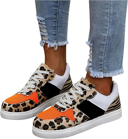 Pump - Comfortable Leopard Print Women's Shoes