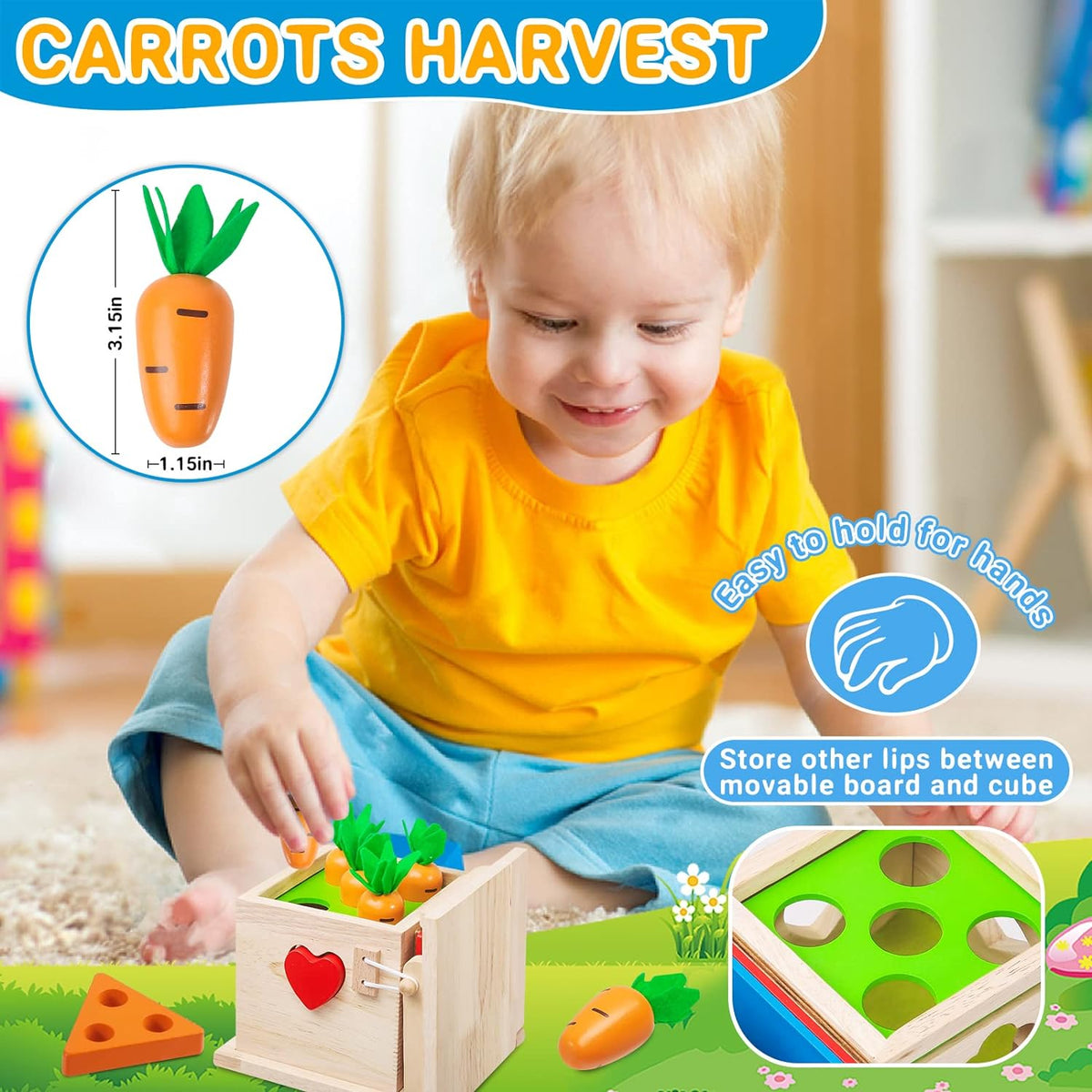 Educational Baby Toy Set - Stimulate Growth and Development