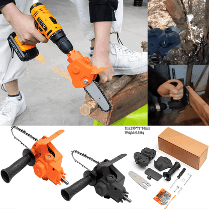 Drill Attachment - Chainsaw