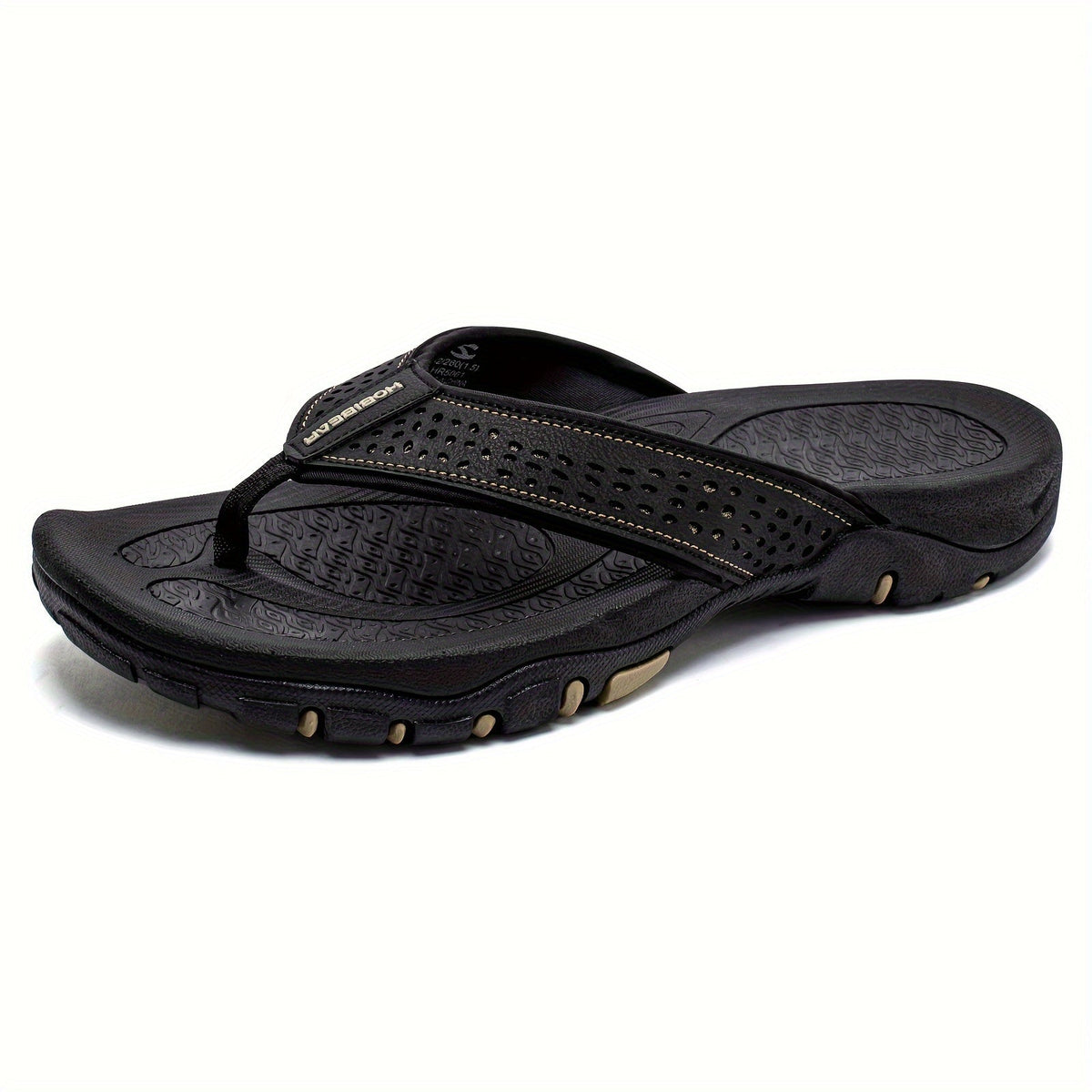 Comfortable and Durable Men's Slip-On Sandals – With EVA Cushion and Non-Slip TPR Sole