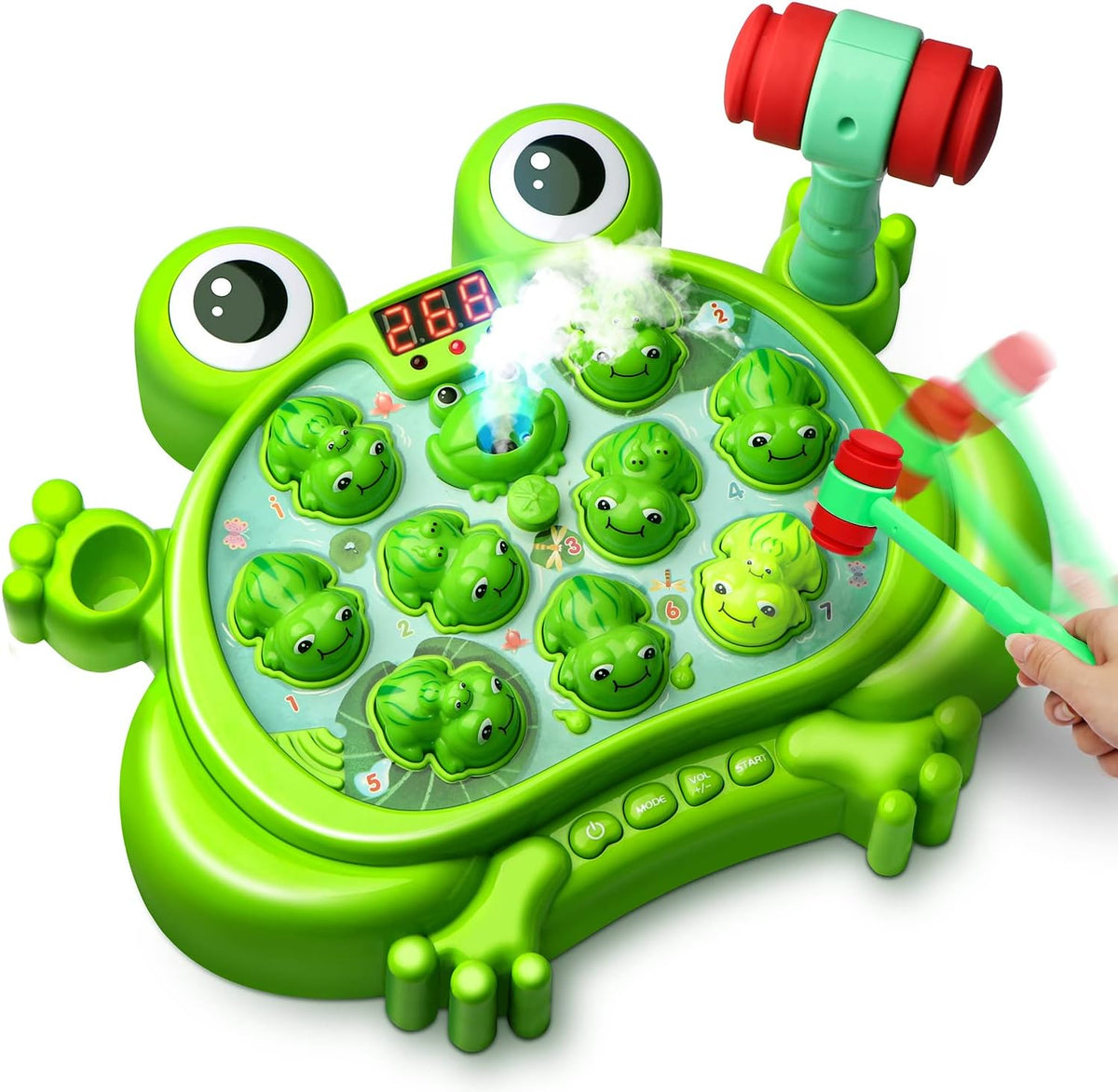 Interactive Frog Game - Play, Learn - Develop Toddlers