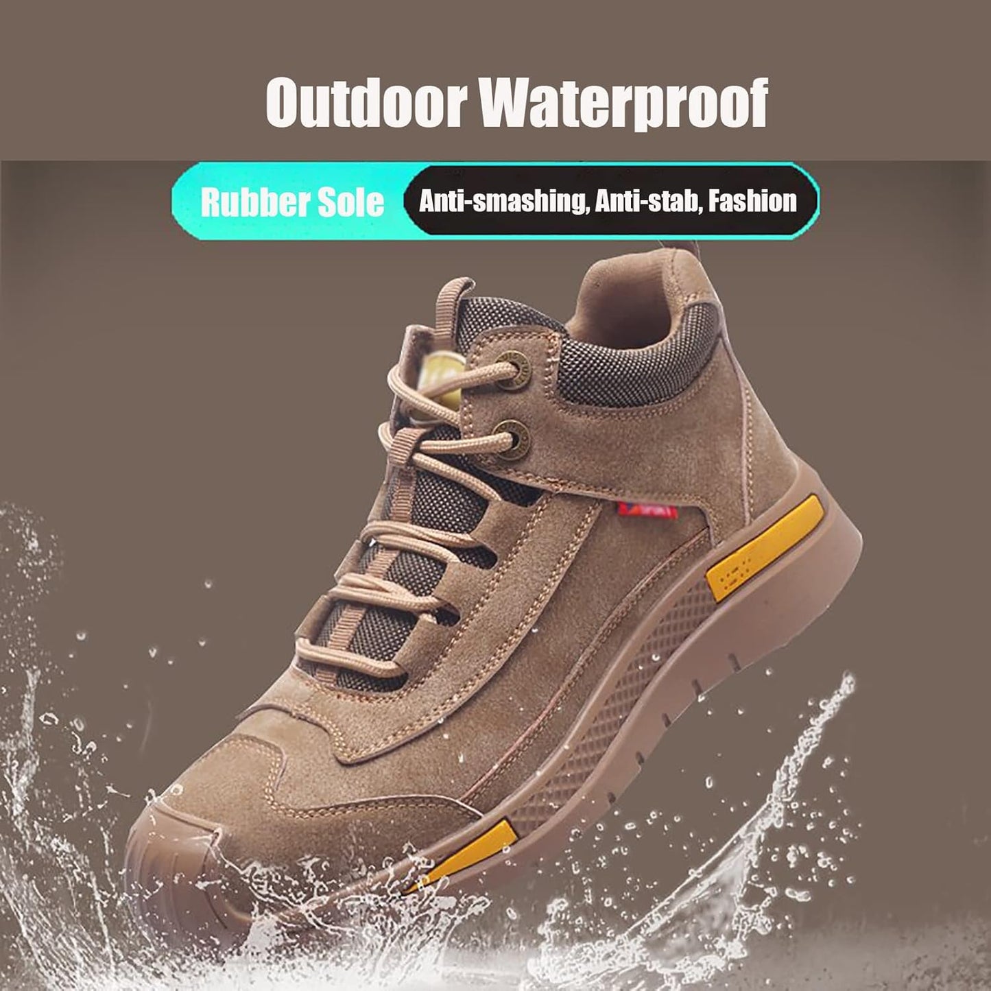 SafetyMo - Waterproof Safety Boots for Men