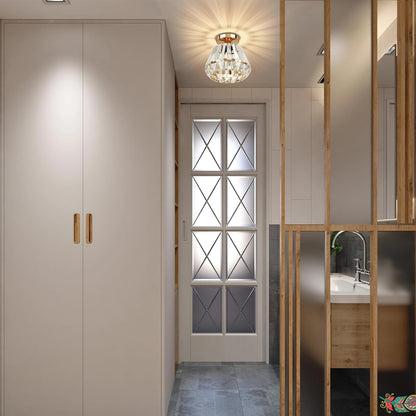 Luxury Crystal Ceiling Light Nordic Design
