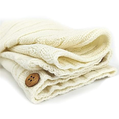 Luxe Beige Baby Blanket - Warmth - Comfort - Newborn