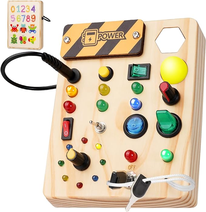 Montessori-prikbord voor peuters - Creatief ontdekken met licht