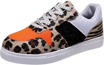 Pump - Comfortable Leopard Print Women's Shoes