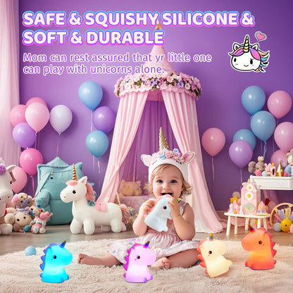 Unicorn Night Light with Soft Glow for a Soothing and Magical Atmosphere in the Children's Room