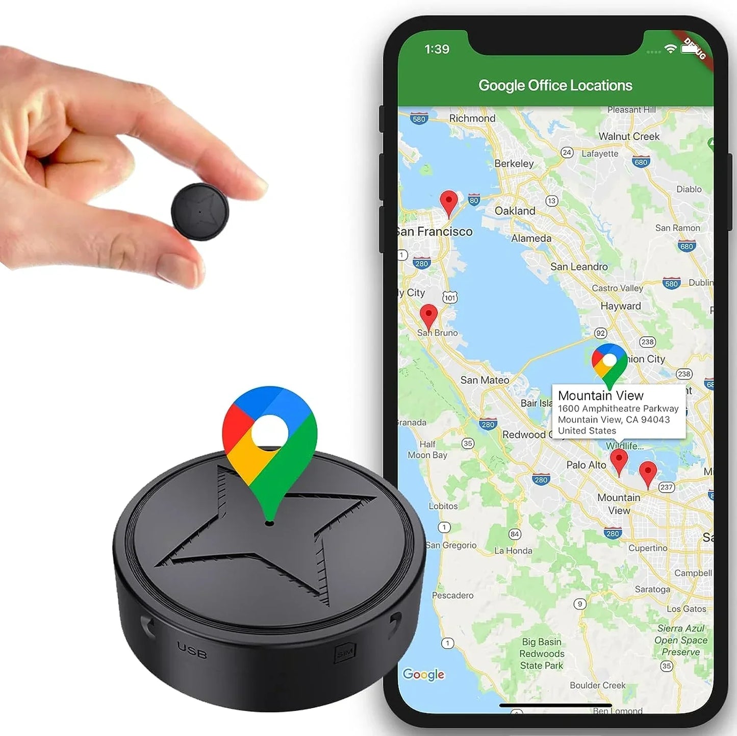 Powerful Magnetic GPS Tracker