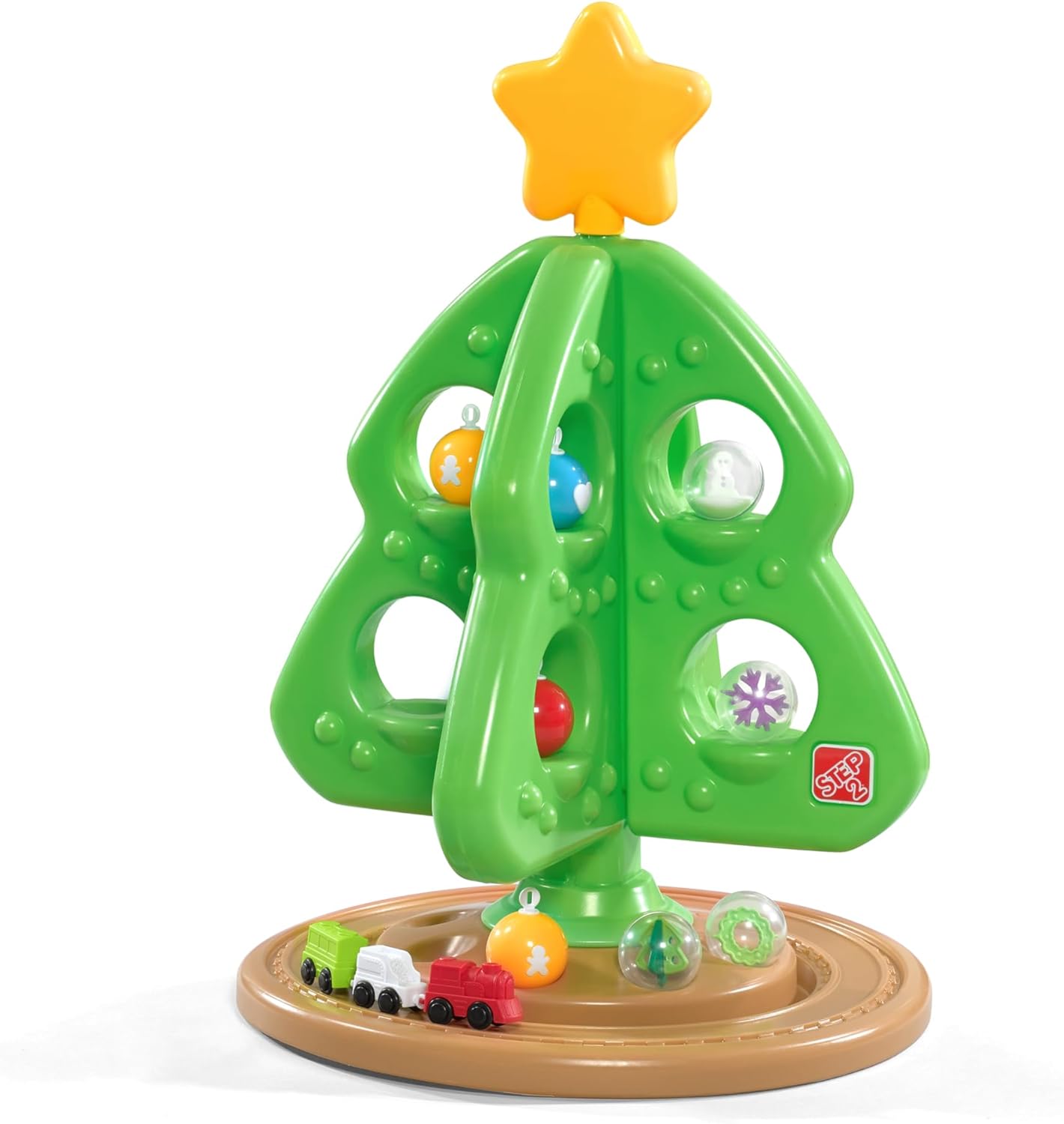 Interactive Christmas Tree Toy for Toddlers with Ornaments and Star