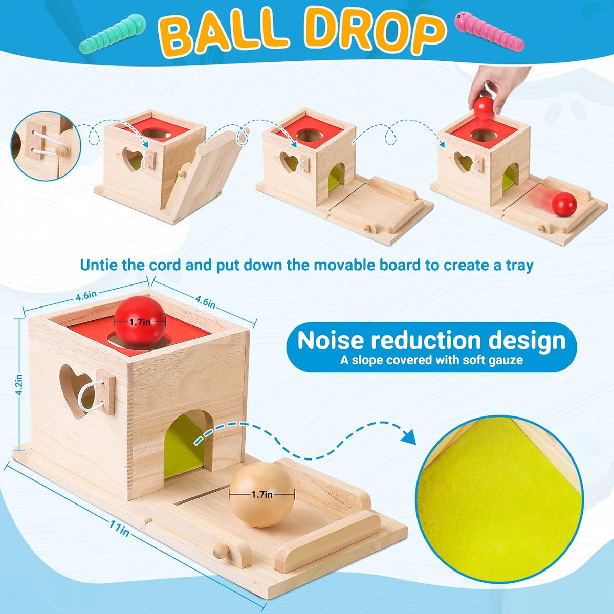 Educational Baby Toy Set - Stimulate Growth and Development