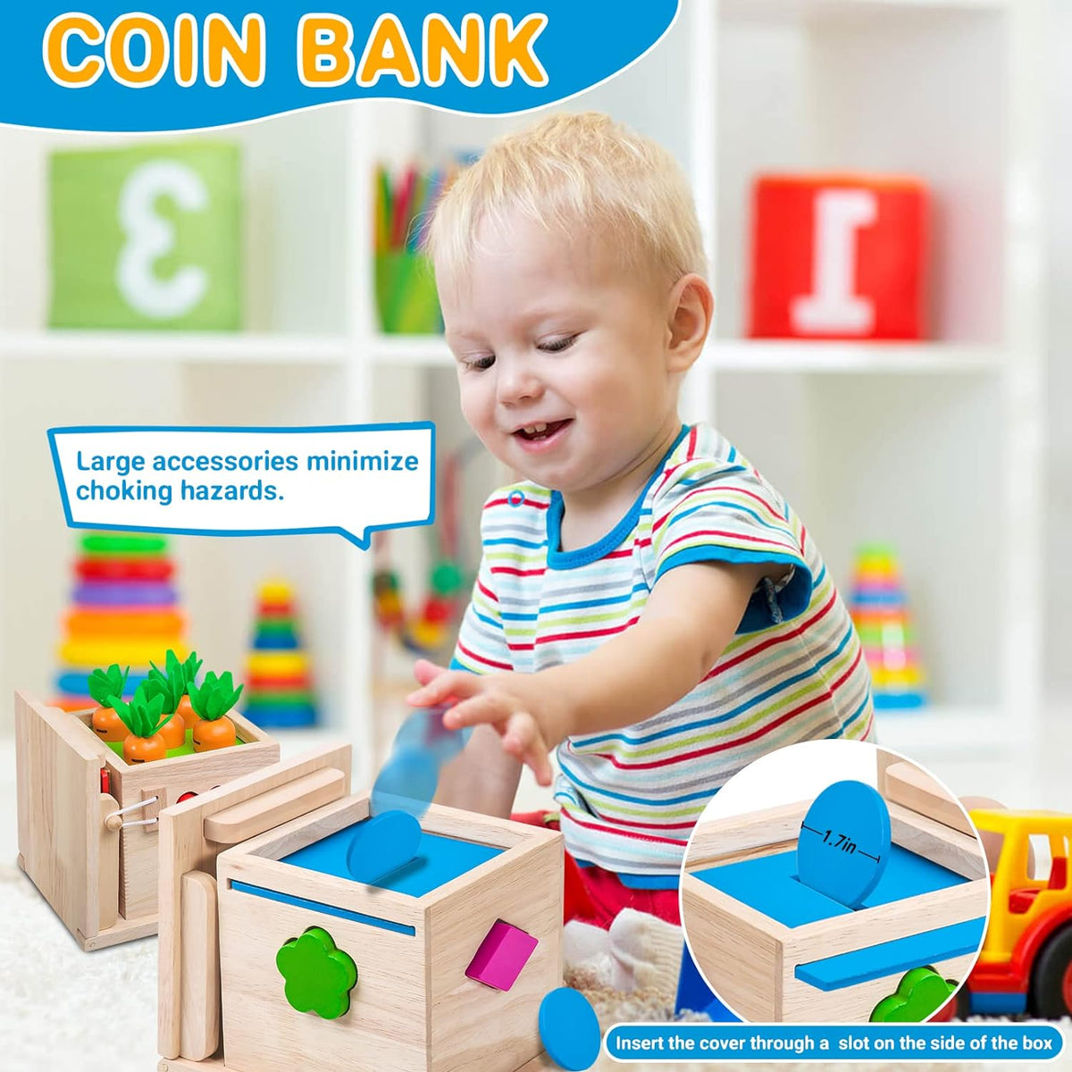Educational Baby Toy Set - Stimulate Growth and Development