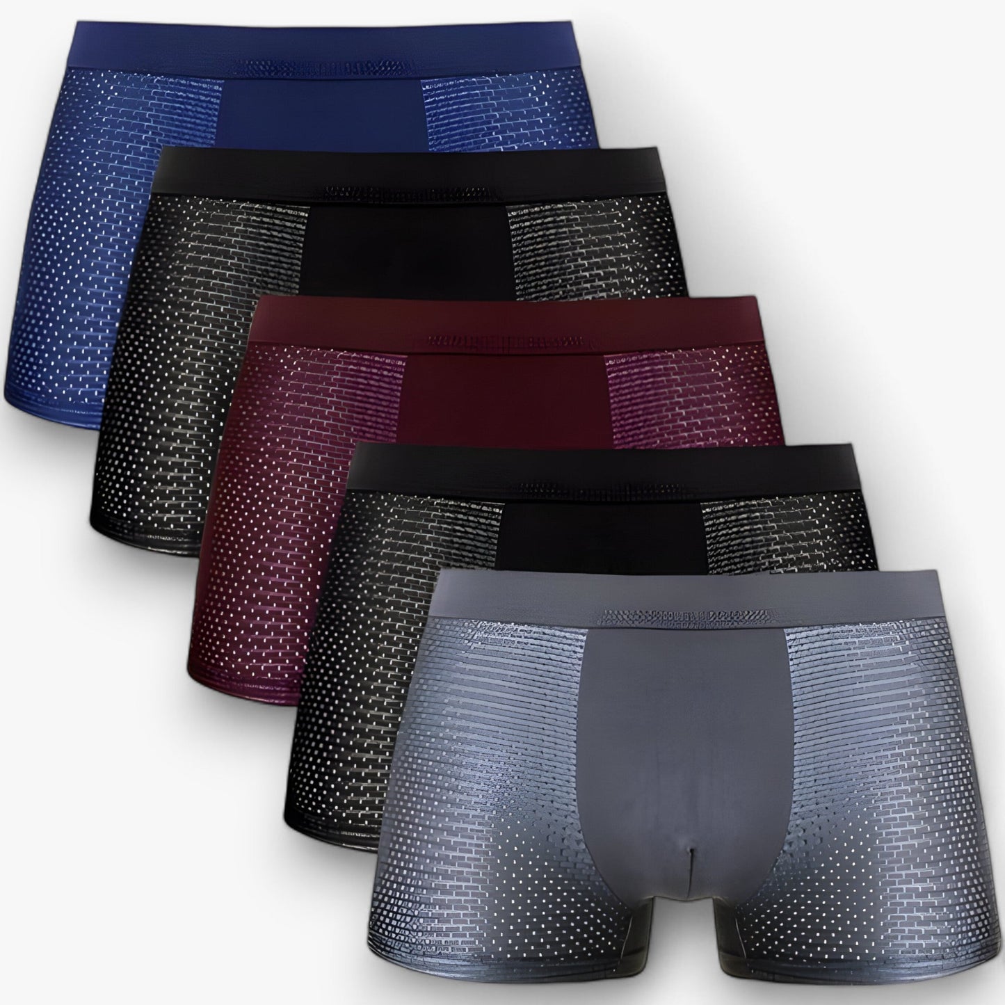 Men's Bamboo Boxers with Silky Soft Airflow